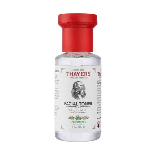 Natural Remedies Witch Hazel Alcohol Free Toner With Cucumber 3 Oz by Thayers
