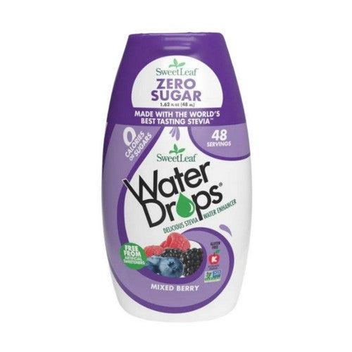 Mixed Berry Water Drops 1.62 Oz by Sweetleaf Stevia