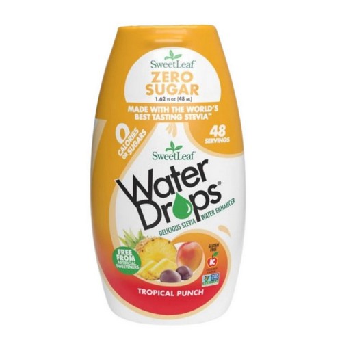 Waterdrops Tropical Punch 1.62 Oz by Sweetleaf Stevia