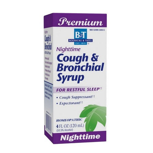 Nighttime Cough & Bronchial Syrup 4 Fl Oz by Boericke & Tafel