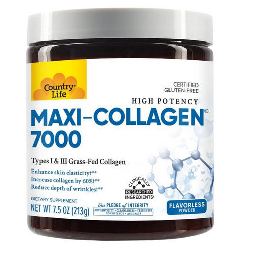 Maxi Collagen C & A + Biotin 7.5 Oz by Country Life