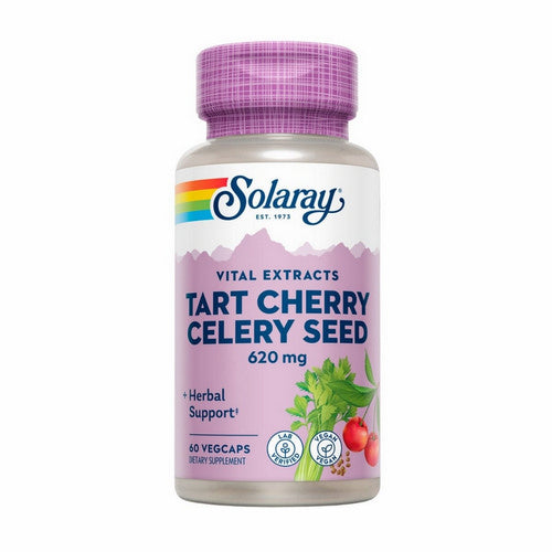 Tart Cherry Celery Seed 60 Veg Caps by Solaray