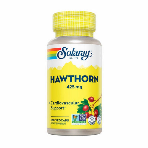 Organically Grown Hawthorn Berry 100 Veg Caps by Solaray