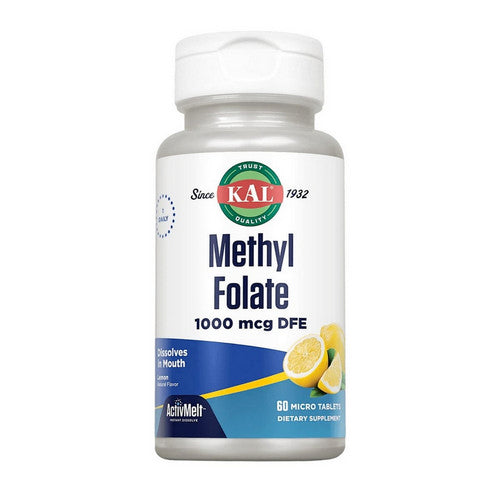 Methyl Folate 60 Count by Kal