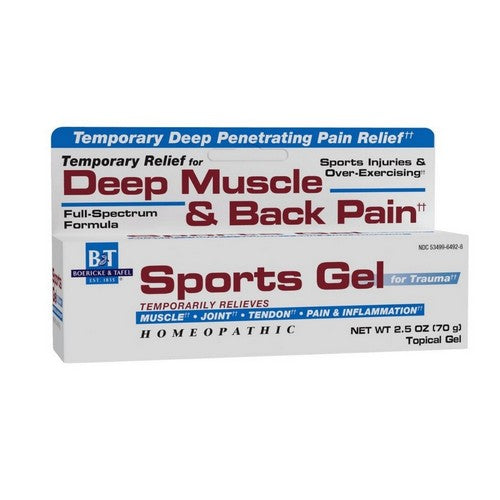 Sports Gel 2.5 Oz by Boericke & Tafel