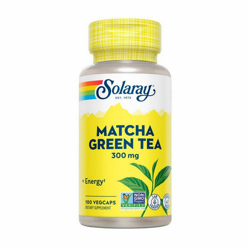Matcha Green Tea Leaf 100 Veg Caps by Solaray