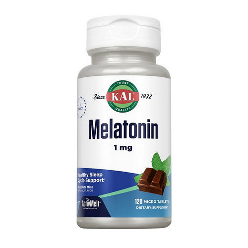Melatonin Chocolate Mint 120 Count by Kal