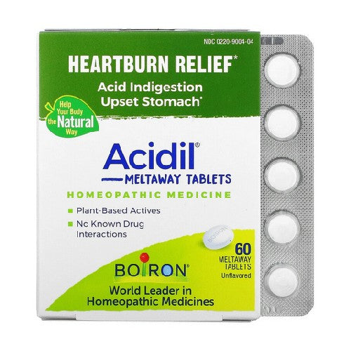 Acidil Heartburn 60 Tabs by Boiron