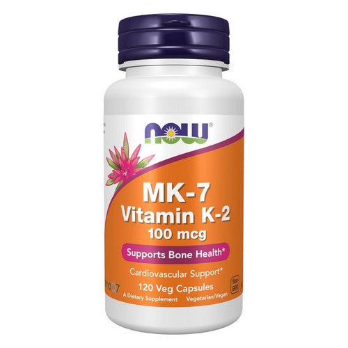 MK-7 Vitamin K-2 120 Veg Caps by Now Foods