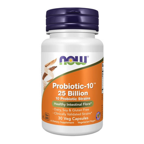 Probiotic-10 30 Veg Caps by Now Foods