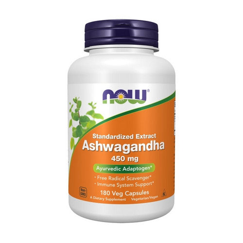 Ashwagandha 180 Veg Caps by Now Foods