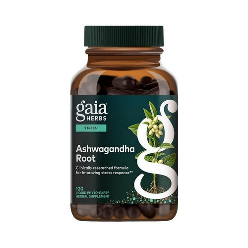 Ashwagandha Root 120 Caps by Gaia Herbs