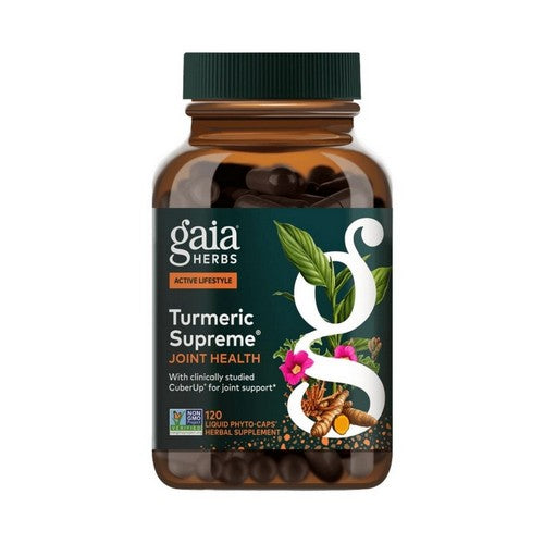 Turmeric Supreme Joint 120 Caps by Gaia Herbs