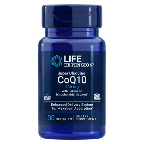Super Ubiquinol CoQ10 30 Softgels by Life Extension