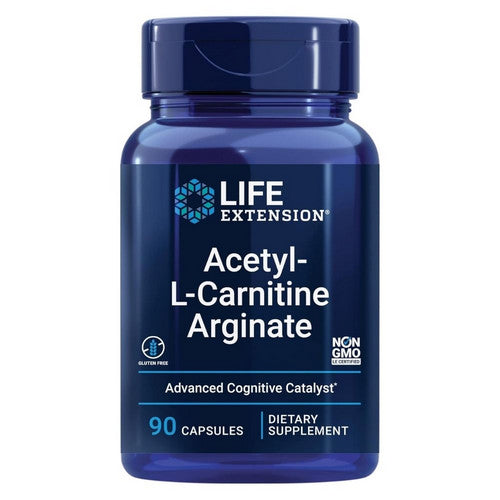 Acetyl-L-Carnitine Arginate 90 Veg Caps by Life Extension