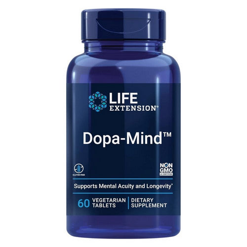 Dopa-Mind 60 Veg Tabs by Life Extension