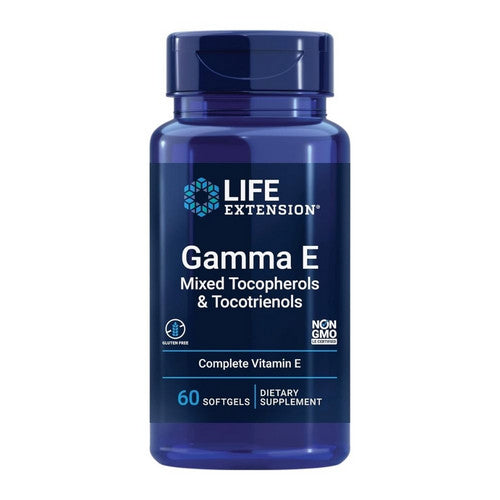 Gamma E Tocopherol/Tocotrienol 60 Softgels by Life Extension