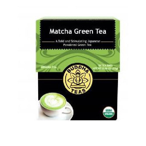 Orgainc Matcha Green Tea 18 Bags by Buddha Teas