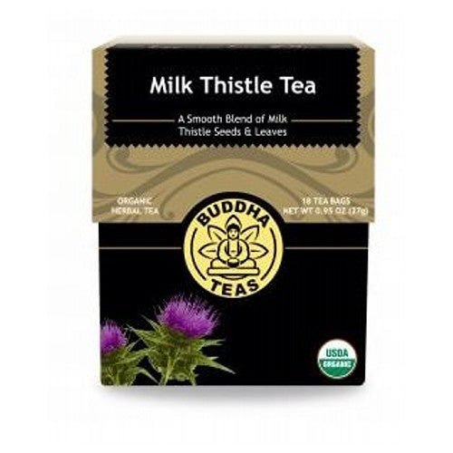 Organic Milk Thistle Tea 18 Bags by Buddha Teas