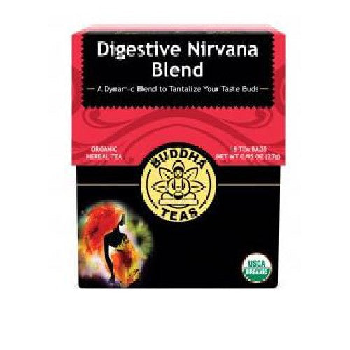 Organic Digestive Nirvana Tea 18 Bags by Buddha Teas
