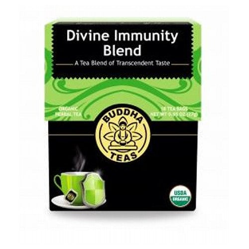 Organic Divine Immunity Tea 18 Bags by Buddha Teas