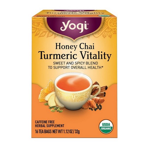 Honey Chai Turmeric Vitality 16 Bags by Yogi