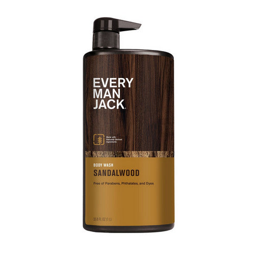 Body Wash Sandalwood 33.8 Oz by Every Man Jack
