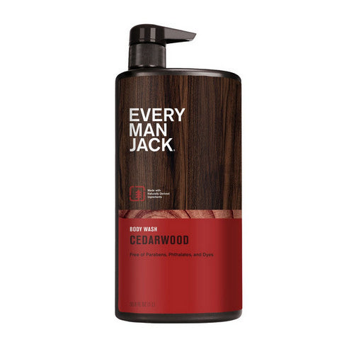 Jack Cedarwood Body Wash 33.8 Oz by Every Man Jack