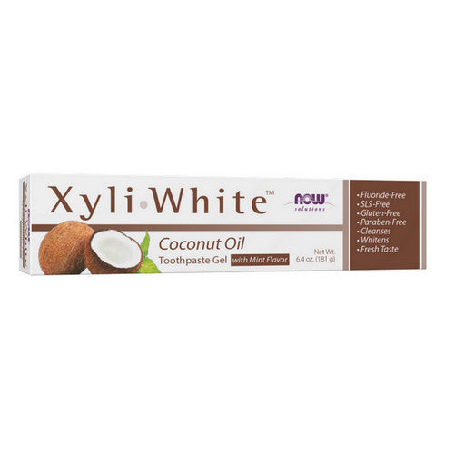 XyliWhite Coconut Oil Toothpaste Gel 1 Oz by Now Foods