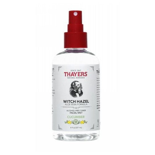 Witch Hazel Facial Mist Toner Cucumber 8 Oz by Thayers