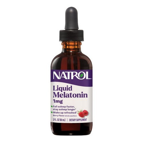 Melatonin Sleep Supplement Liquid Berry 2 Oz by Natrol