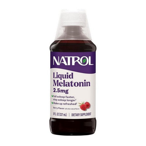 Liquid Melatonin Sleep Berry 8 Oz by Natrol