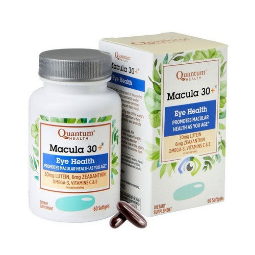 Macula 30 Plus Eye Health 60 Softgels by Quantum Health