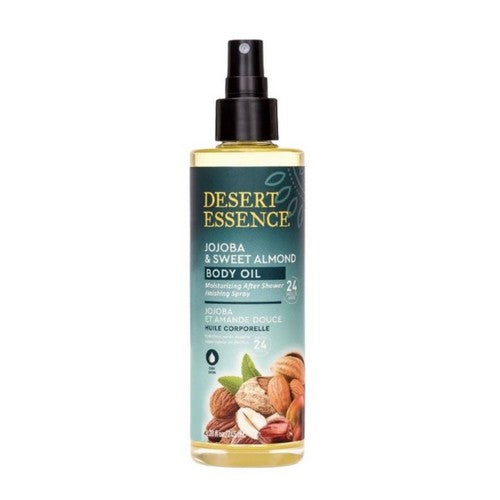 Jojoba & Sweet Almond Body Oil Spray 8.28 Oz by Desert Essence