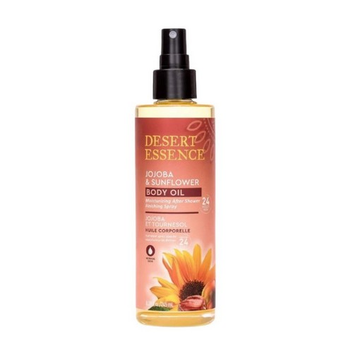 Jojoba & Sunflower Body Oil Spray 8.28 Oz by Desert Essence