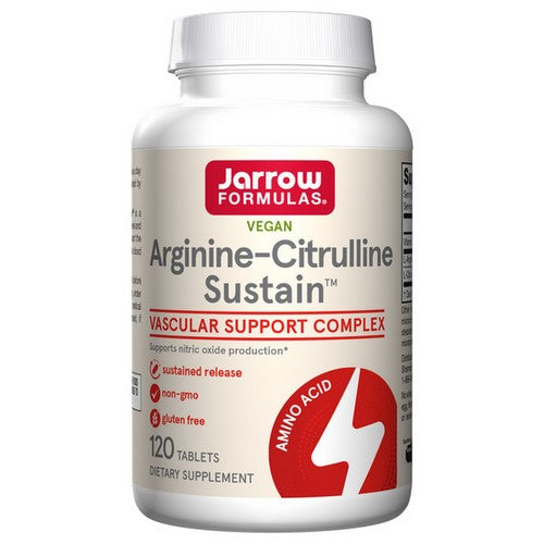 Arginine Citrulline Sustain 120 Tablets by Jarrow Formulas