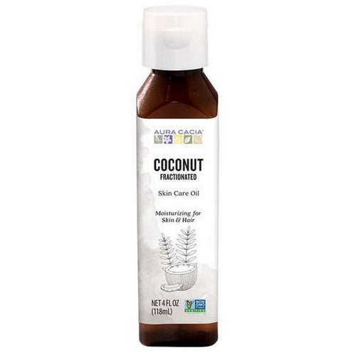 Coconut Fractionated Skin Care Oil 4Oz by Aura Cacia