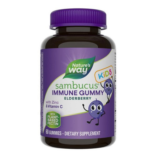 Sambucus Kids Elderberry Immune Gummies 60 Gummies by Nature's Way