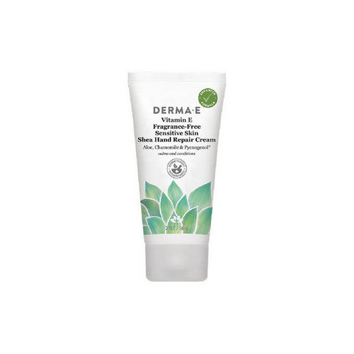 Vitamin E Fragrance-Free Therapeutic Moisture Shea Hand Cream 2 Oz by Derma e