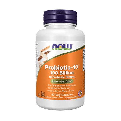 Probiotic-10 60 Vegcaps by Now Foods