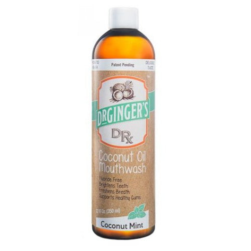 Coconut Oil Mouth Wash 12 Oz by Dr.Ginger's