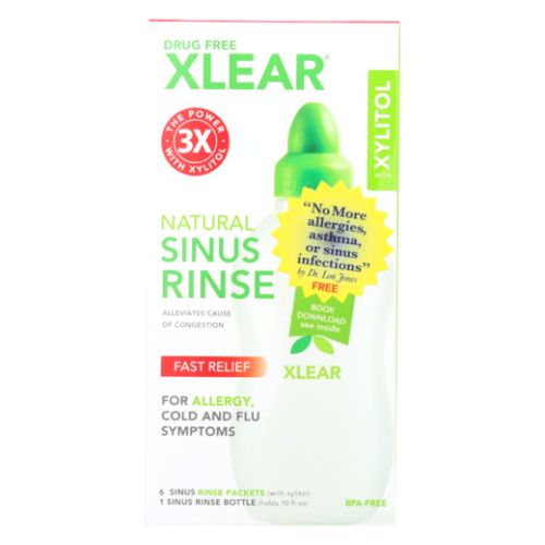 Natural Sinus Rinse 50 Packets by Xlear Inc