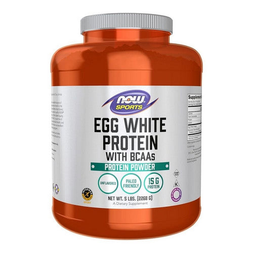 Egg White Pure Protein 5 lb by Now Foods