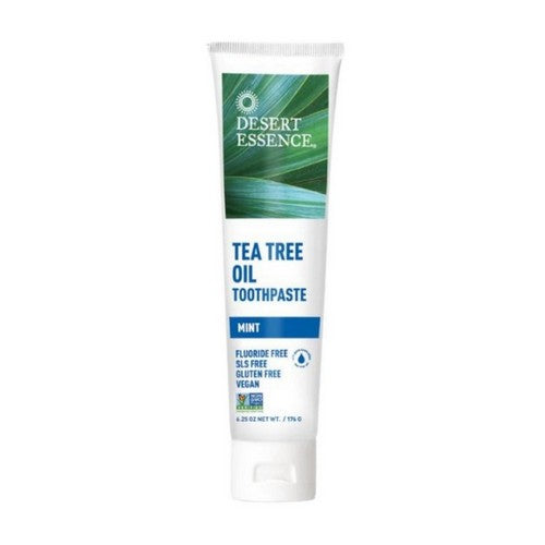 Natural Tea Tree Oil Toothpaste Mint 6.25 Oz by Desert Essence