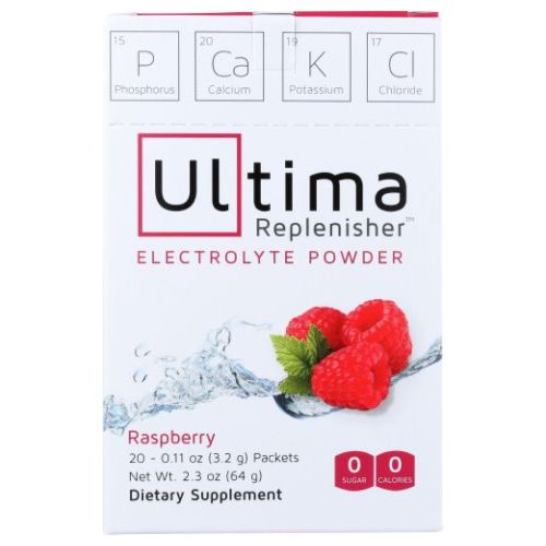 Electrolytes Raspberry 64 Grams by Ultima Replenisher