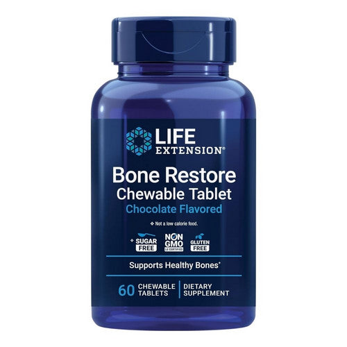 Bone Restore Chocolate 60 Tabs by Life Extension