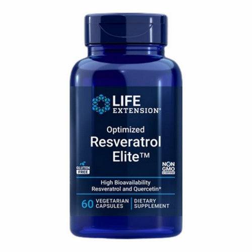 Optimized Resveratrol Elite 60 Veg Caps by Life Extension