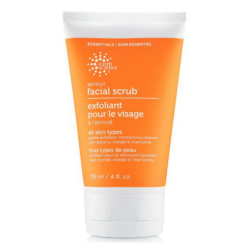 Apricot Gentle Facial Scrub Creme 4 OZ by Earth Science