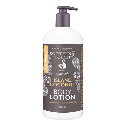 Island Coconut Body Lotion 32 Oz by Soothing Touch