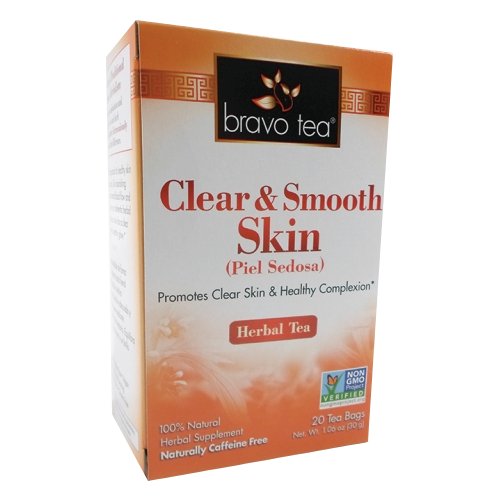 Clear & Smooth Skin Tea 20 bags by Bravo Tea & Herbs